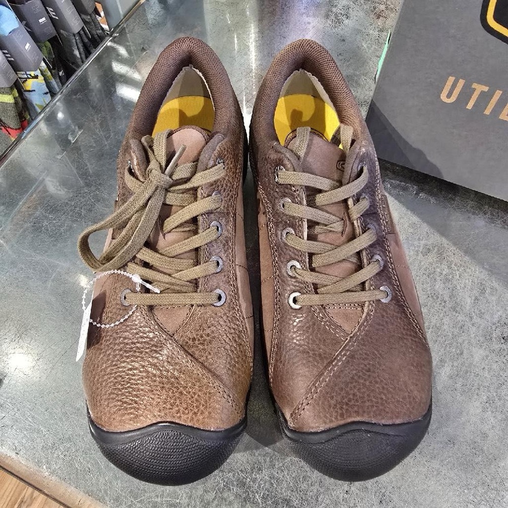 KEEN Womens Brown Steel Toe - Picture 2 of 4